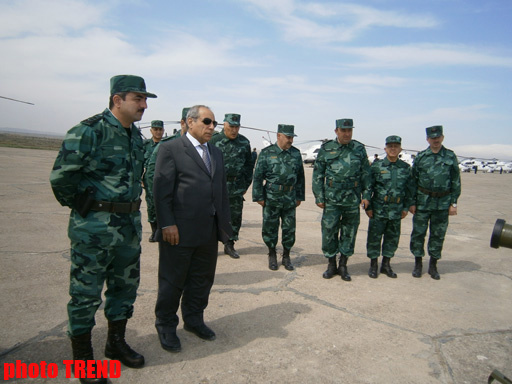 Прошел смотр новой военной техники Госпогранслужбы Азербайджана - ОБНОВЛЕНО - ФОТО