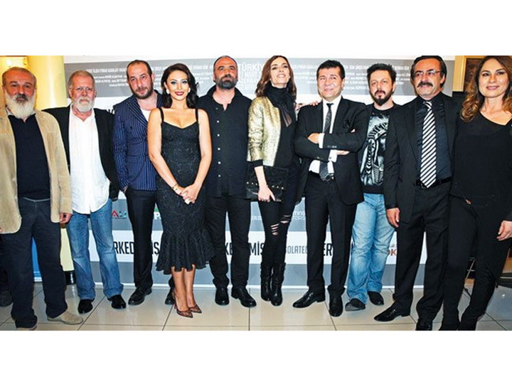 Азербайджанские актеры презентовали в Турции фильм о сирийской беженке - ФОТО