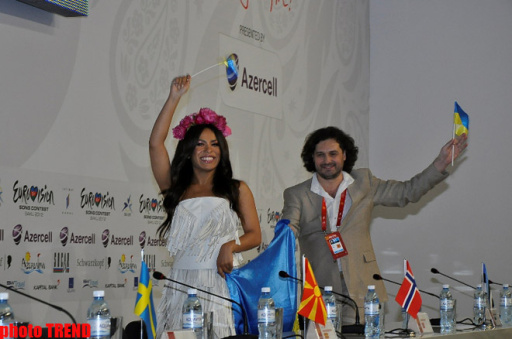 Украинская участница "Евровидения-2012" Гайтана чувствует себя в Азербайджане как дома - ОБНОВЛЕНО - ФОТО