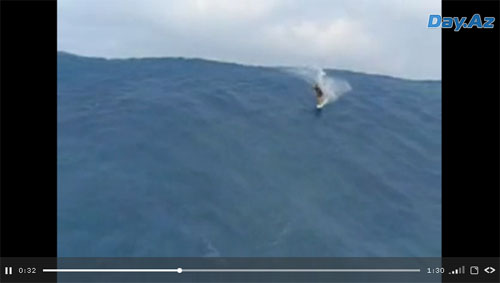 Гигантские волны на Гавайях - ВИДЕО