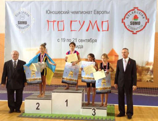 Завоевано первое золото в истории Азербайджана по борьбе сумо среди девушек - ФОТО