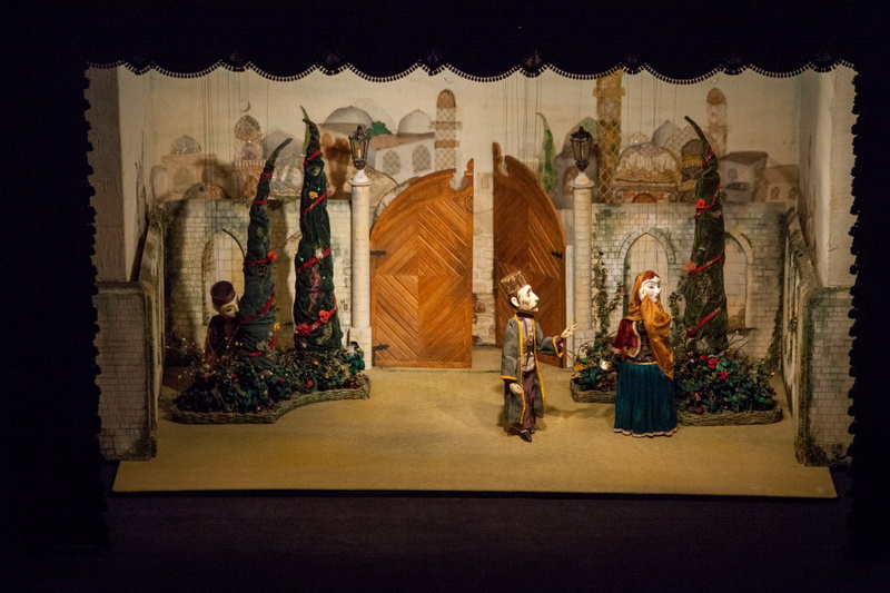 Bakı Marionet Teatrı “İpək Yolu” festivalında “Arşın mal alan” tamaşasını göstərmişdir - FOTO