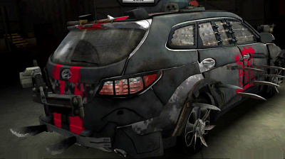Hyundai создала машину-борца с зомби - ФОТО