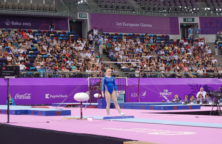 Евроигры в Баку: Завершился первый день турнира по спортивной гимнастике - ОБНОВЛЕНО - ФОТО