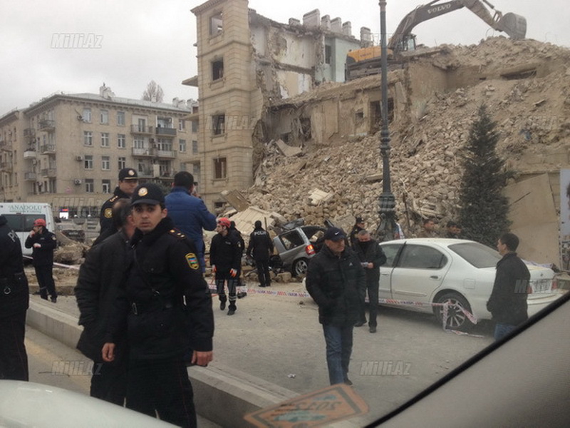 В Баку обрушилось здание: установлена личность погибших - ОБНОВЛЕНО - ФОТО