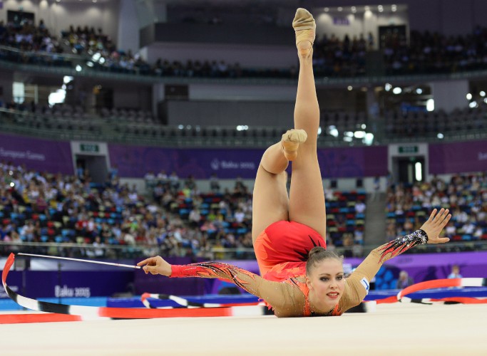 Евроигры в Баку: определились первые медалисты в художественной гимнастике - ОБНОВЛЕНО - ФОТО