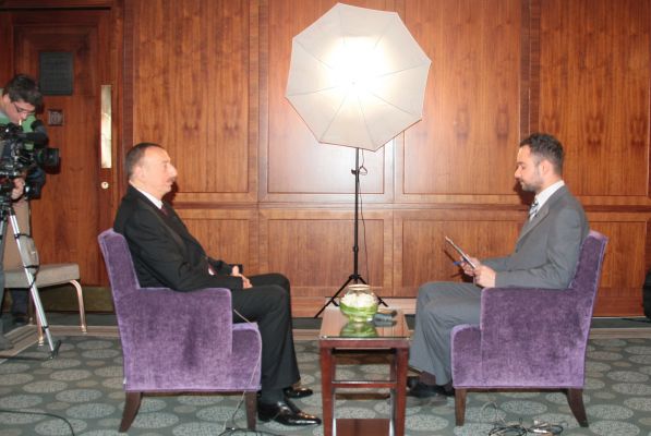 Президент Ильхам Алиев: "Азербайджан хочет стать ближе к Европейскому Союзу" - ИНТЕРВЬЮ - ФОТО