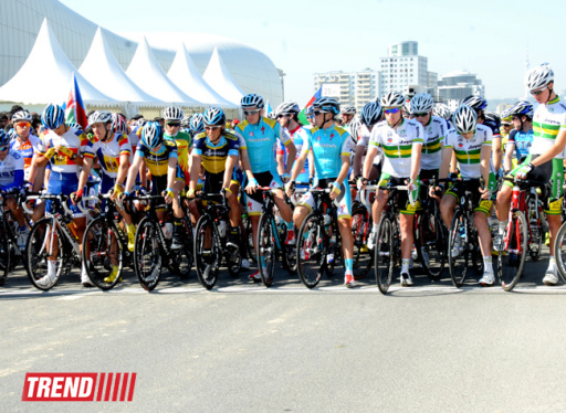 В Баку стартовал международный велотур, посвященный 90-летию Общенационального лидера Гейдара Алиева - ФОТО