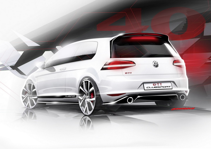 Volkswagen покажет на тюнинг-фестивале самый мощный Golf GTI - ФОТО