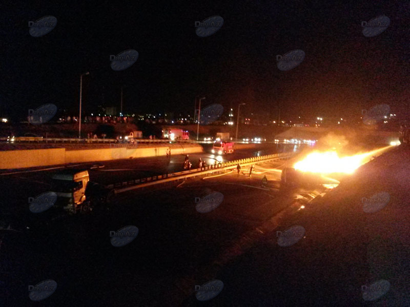 Восстановлена подача электричества, вызванная взрывом бензовоза в Баку - ОБНОВЛЕНО - ФОТО - ВИДЕО