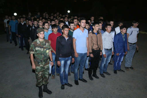 Военнообязанные запаса участвуют в учениях в Азербайджане - ФОТО