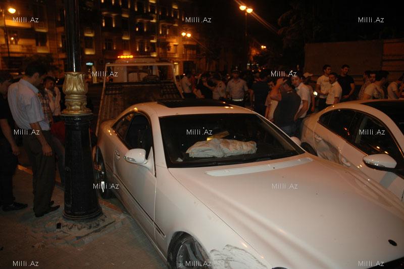 В центре Баку произошла цепная авария – ФОТО