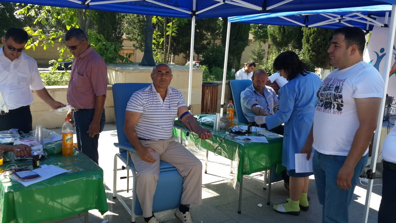 Qanvermə aksiyası uğurla davam edir - FOTO