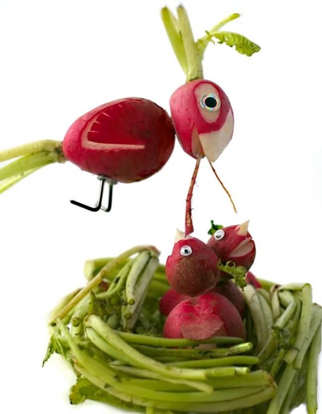 Художник превращает обычные фрукты и овощи в очаровательных животных - ФОТОСЕССИЯ