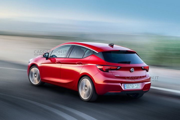Новый Opel Astra оказался супер-обтекаемым - ФОТОСЕССИЯ