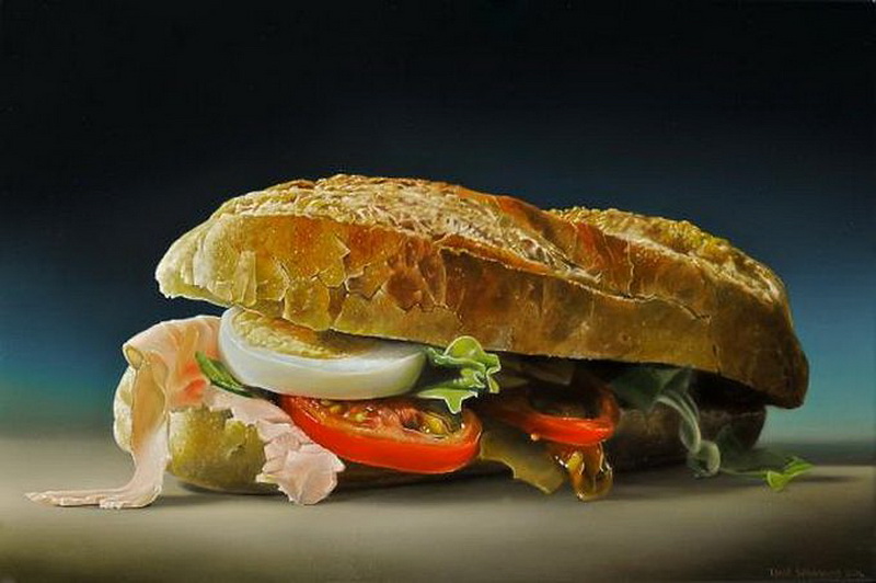 "Картинная галерея Day.Az": Вкусные портреты пищи от голландского художника - ФОТО