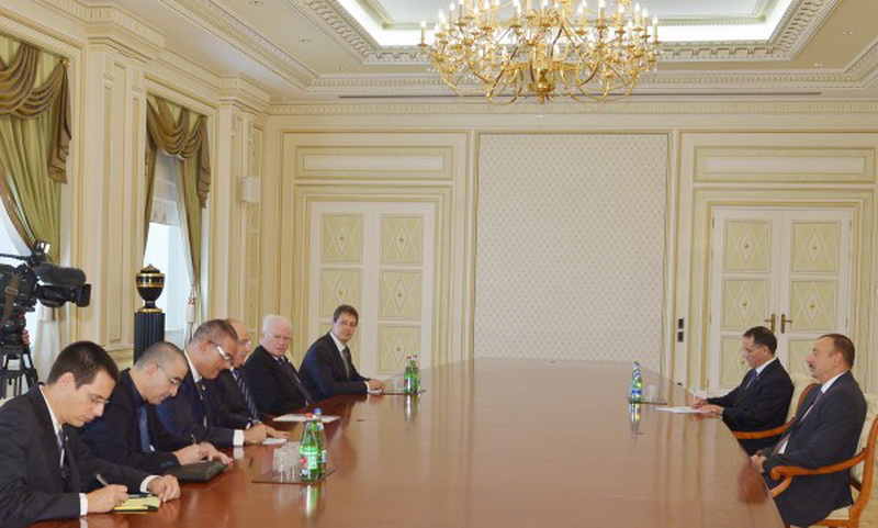 Президент Ильхам Алиев принял министра обороны Израиля, вице-премьера Сербии и первого вице-премьера Кыргызстана - ОБНОВЛЕНО - ФОТО