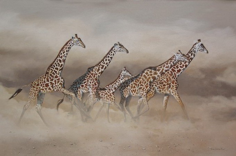"Картинная галерея Day.Az": Мир африканской природы в картинах - ФОТО