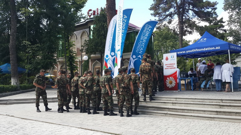 Qanvermə aksiyası uğurla davam edir - FOTO