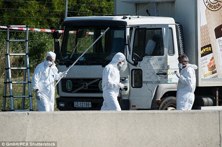 В Австрии по делу о 70 трупах в грузовике арестованы 7 человек - ОБНОВЛЕНО - ФОТО