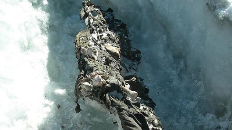 Самые сенсационные находки, когда-либо обнаруженные в ледниках - ФОТОСЕССИЯ