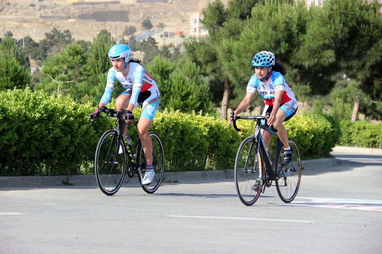 Эти велосипедистки представят Азербайджан на Евроиграх - ФОТО
