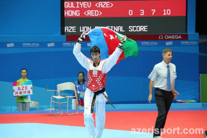 Как азербайджанский таэквондист взял золото Олимпиады - ФОТО