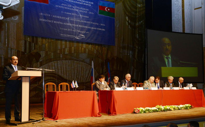 В Волгограде завершился 4-й российско-азербайджанский форум "Россия–Азербайджан: межрегиональный диалог-2013" - ОБНОВЛЕНО - ФОТО