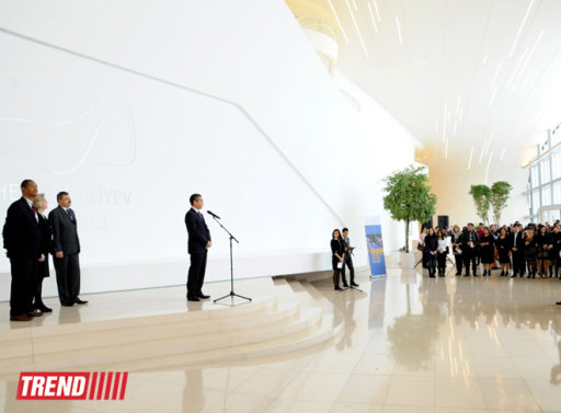 В Центре Гейдара Алиева состоялось открытие мировой премьеры выставки "Путешествие в космос" - ОБНОВЛЕНО - ФОТО