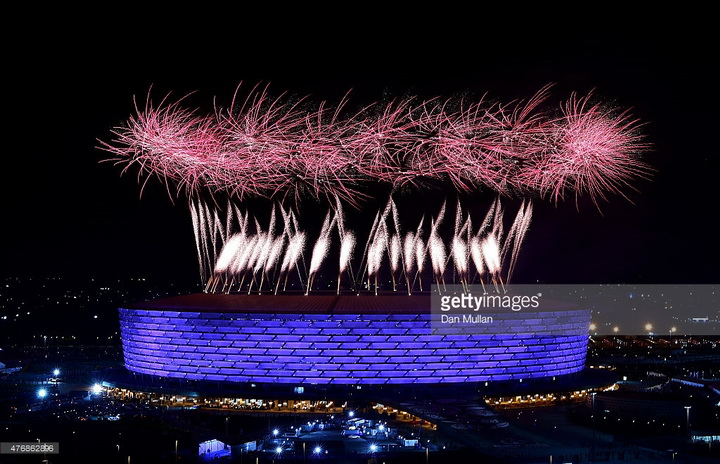 Открытие первых Евроигр в Баку глазами британских репортеров - ФОТО