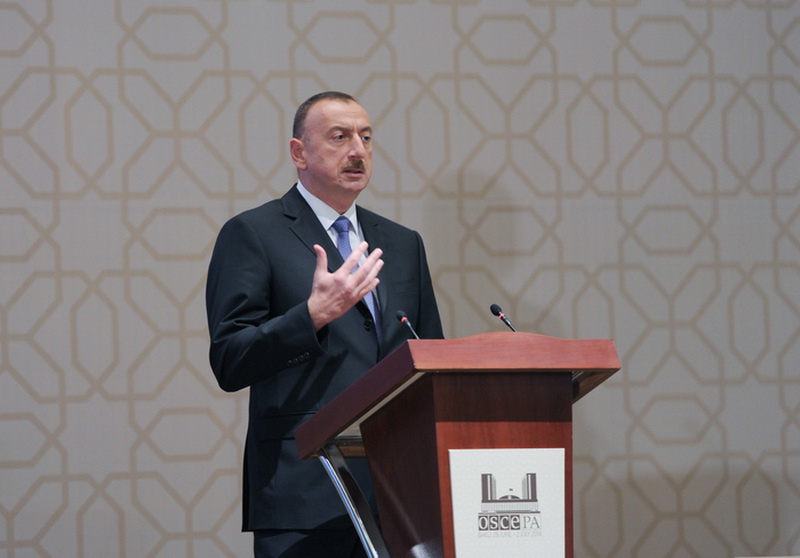Президент Ильхам Алиев: "Армяно-азербайджанский нагорно-карабахский конфликт является основным источником опасности для региона" - ОБНОВЛЕНО - ФОТО