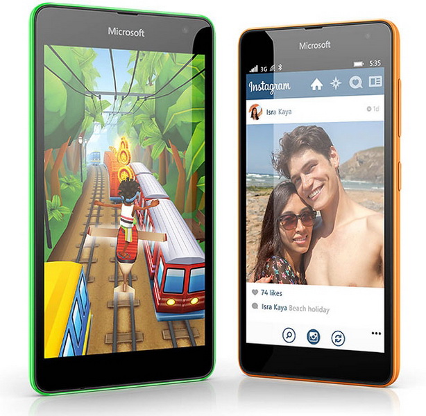 Microsoft выпустила свой первый смартфон бренда Lumia - ФОТО