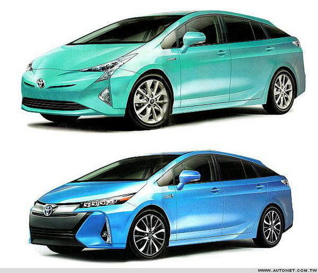 У нового поколения Toyota Prius случится раздвоение личности - ФОТО