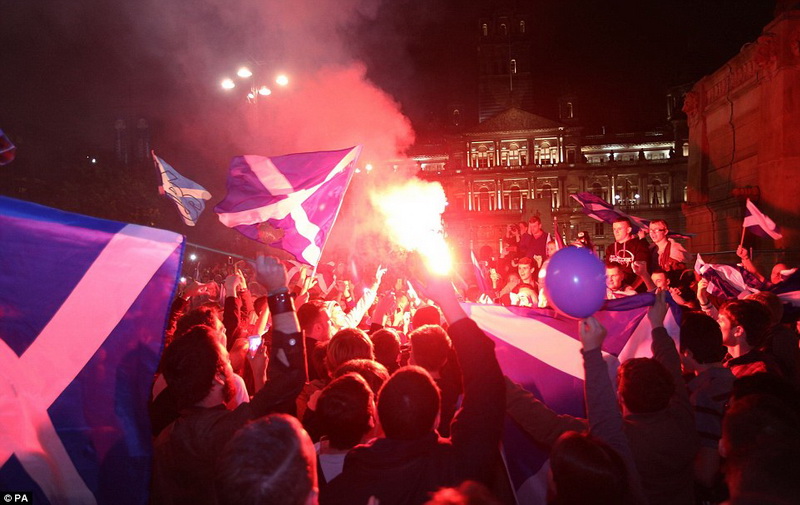 Объявлены официальные результаты референдума в Шотландии - ОБНОВЛЕНО - ФОТО