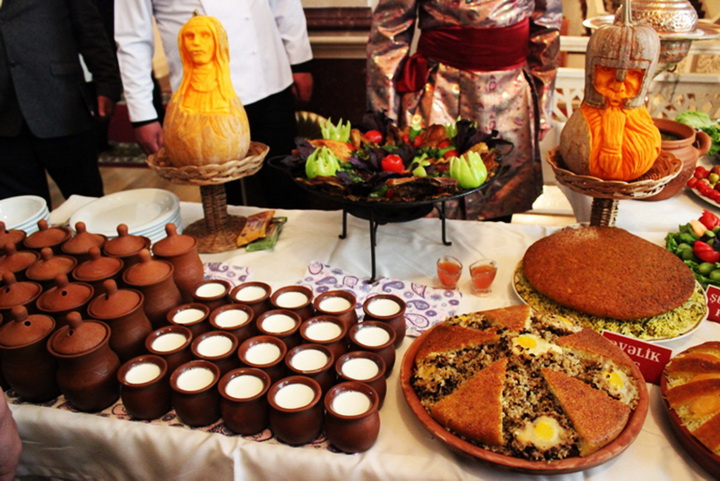 Азербайджанские блюда для гостей Евроигр - ФОТО