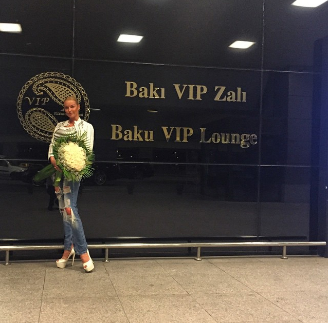 Анастасия Волочкова: "Моя любовь к бакинцам настолько сильна…" - ФОТО