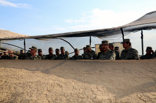 ВС Азербайджана проводят широкомасштабные учения на линии фронта - ОБНОВЛЕНО - ФОТО
