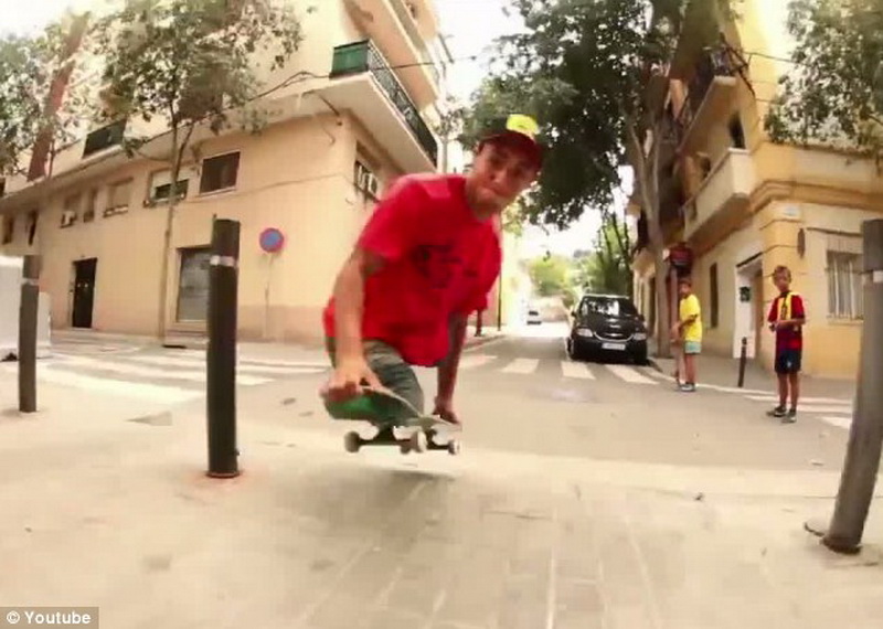 Безногий бразилец показывает немыслимые трюки на скейте – ФОТО - ВИДЕО