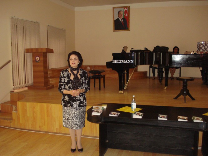 Азербайджанские композиторы встретились с юными талантами - ФОТО