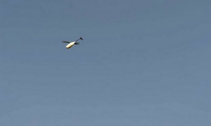 “Черный шершень” – вертолет-дрон, который помещается в руке - ФОТОСЕССИЯ