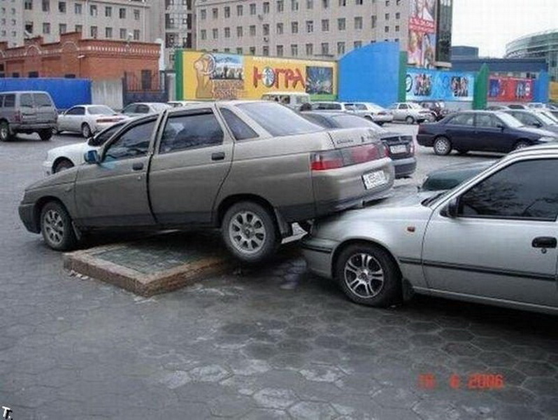 Самые неудачные парковки - ФОТОСЕССИЯ