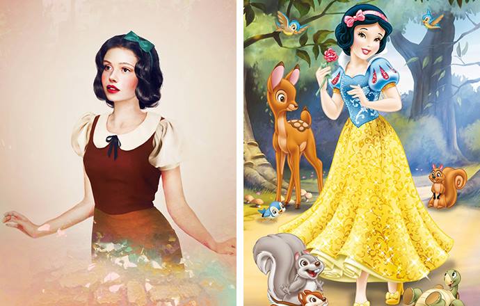 Прекрасные принцессы Disney в реальной жизни - ФОТО