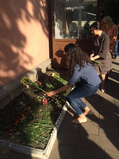В Молдове почтили память погибших при пожаре в Баку - ФОТО