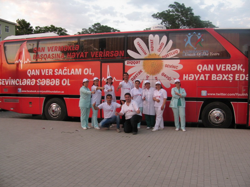 Qanvermə aksiyası uğurla davam edir - FOTO