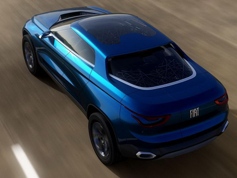 Fiat представил четырехдверное купе в приключенческом духе - ФОТО