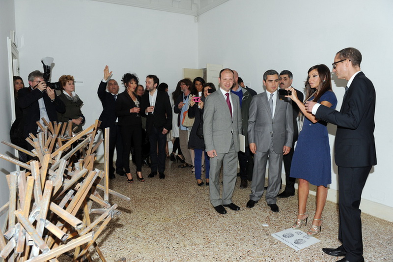Первая леди Мехрибан Алиева приняла участие в церемонии открытия павильона Азербайджана в рамках Венецианской биеннале - ФОТО