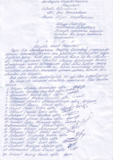 46 заключенных обратились к Президенту Азербайджана - ФОТО
