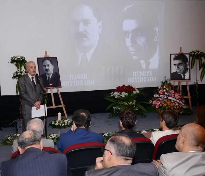 В Баку отмечено 100-летие со дня рождения двух видных представителей славного рода Сеидзаде - ФОТО