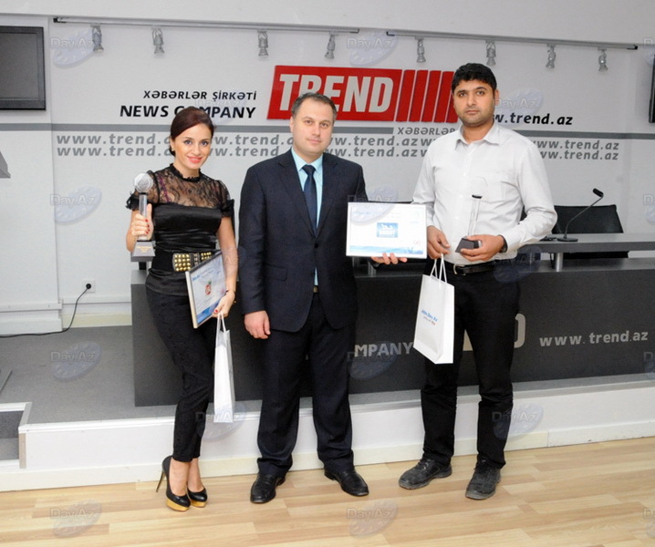 Награждены победители конкурса "Xalq seçimi", проведенного медиа-компанией Day.Az - ФОТО