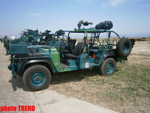 Прошел смотр новой военной техники Госпогранслужбы Азербайджана - ОБНОВЛЕНО - ФОТО